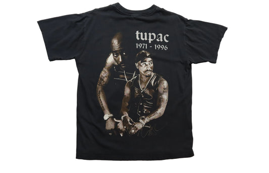 Camiseta de rap no oficial de los 90 de 2Pac "Only God Can Judge Me" (L)