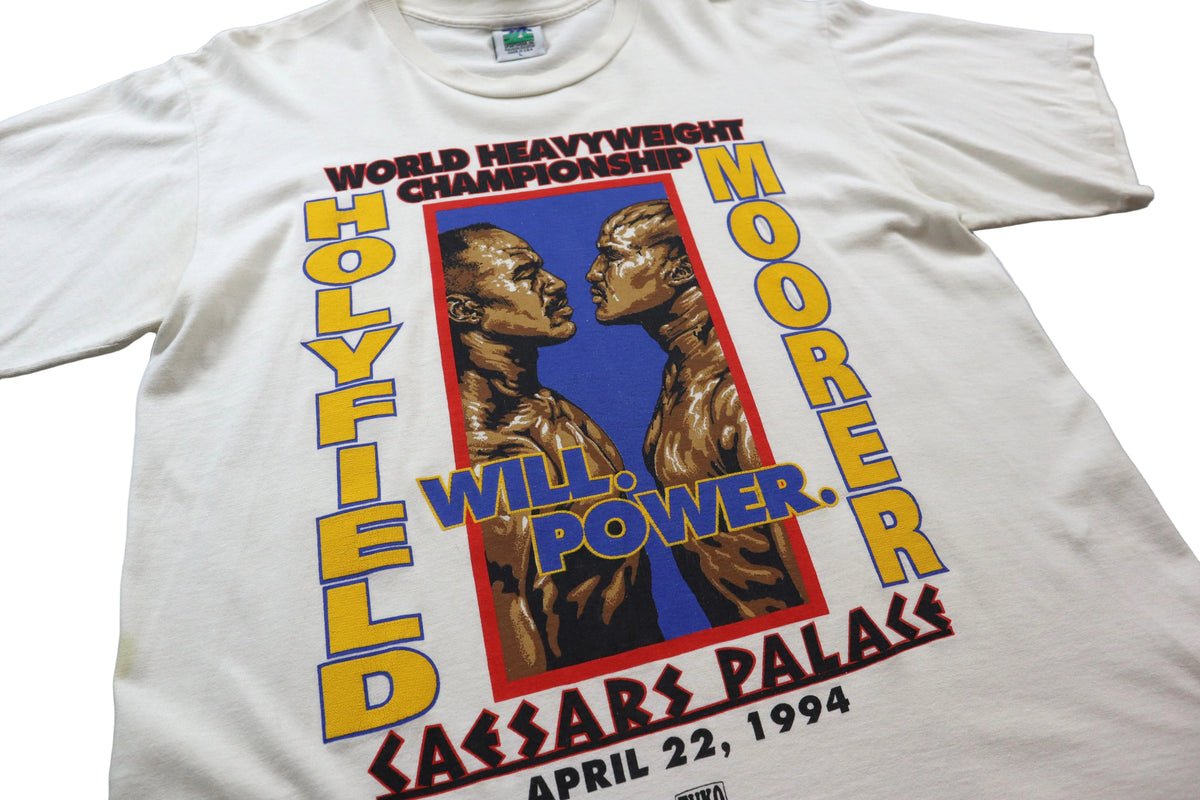 '94 Holyfield vs. Moorer “Will.Power.” T-Shirt – XL