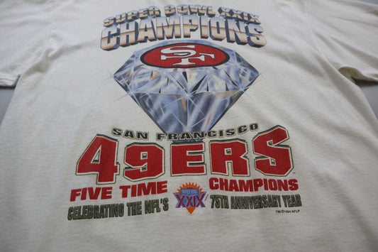 1994 Starter San Francisco 49ers “Superbowl XXIX Champions” T-Shirt – XL