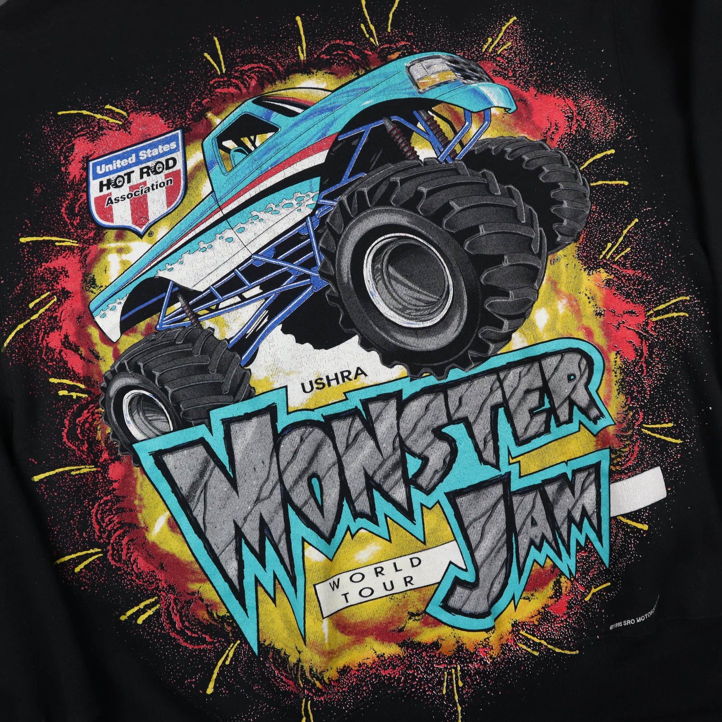 '95 Ushra "Monster Jam World Tour" Sweater (L/XL)