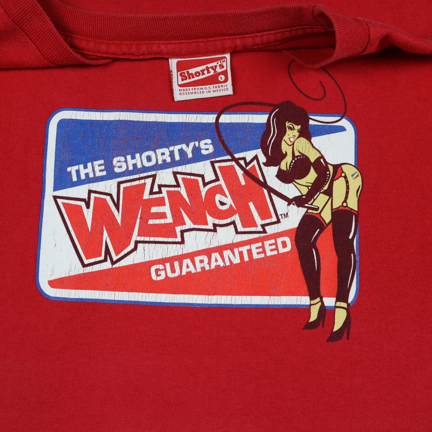 00s Shortys Skateboards "Wench" T-Shirt (L)