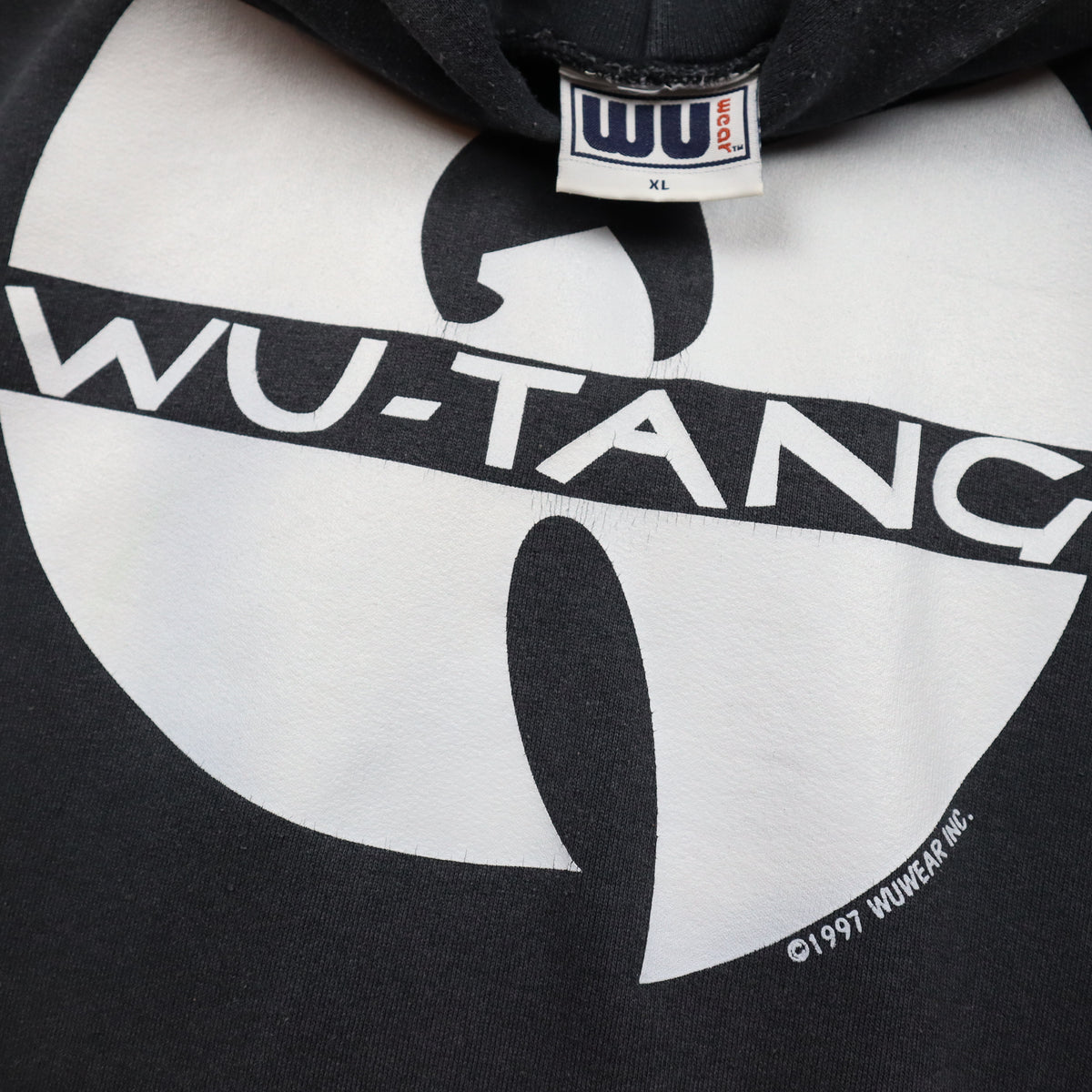 ’97 Wu-Tang Clan "W" Rap Hoodie (XL)