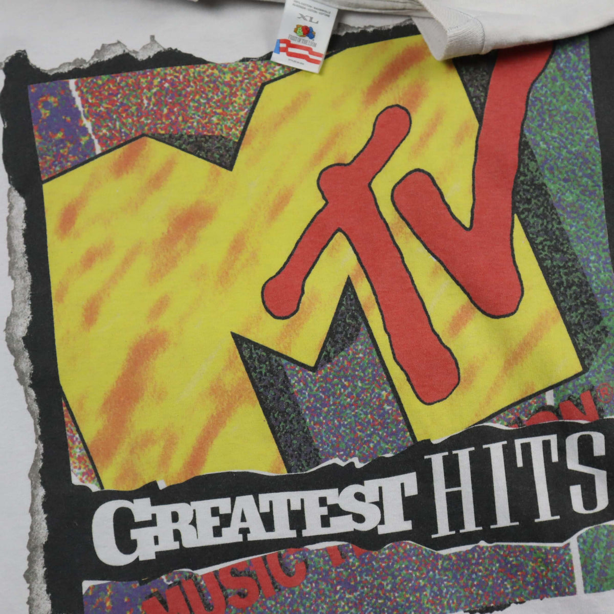 Camiseta MTV "Grandes Éxitos" de los 90 (XL)