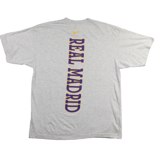 90s Nike × Real Madrid「Just Do It」Tシャツ (XL)