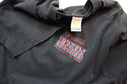 1996 Tyson vs. Holyfield "Finally." T-Shirt – XL