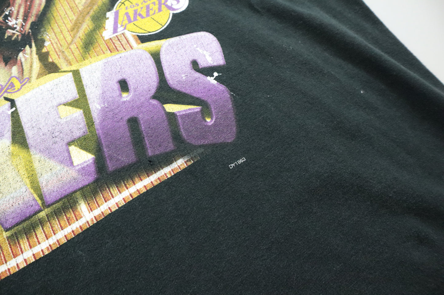 1990s LA Lakers "It’s Showtime!" T-Shirt – L
