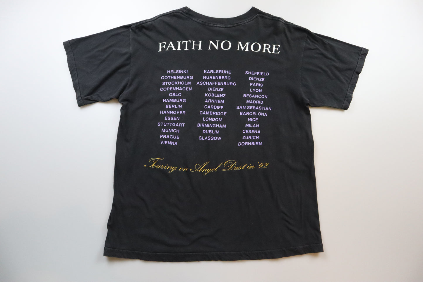 1992 Faith No More "Angel Dust" T-Shirt – XL
