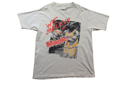1990s Magic Johnson “We Believe in Magic” T-Shirt – XL