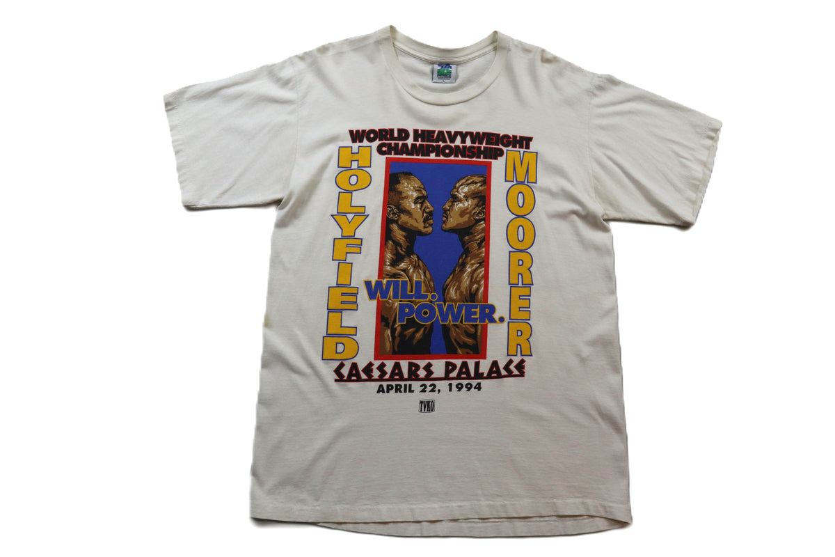 '94 Holyfield vs. Moorer “Will.Power.” T-Shirt – XL