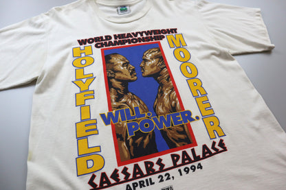 1994 Holyfield vs. Moorer “Will.Power.” T-Shirt – XL