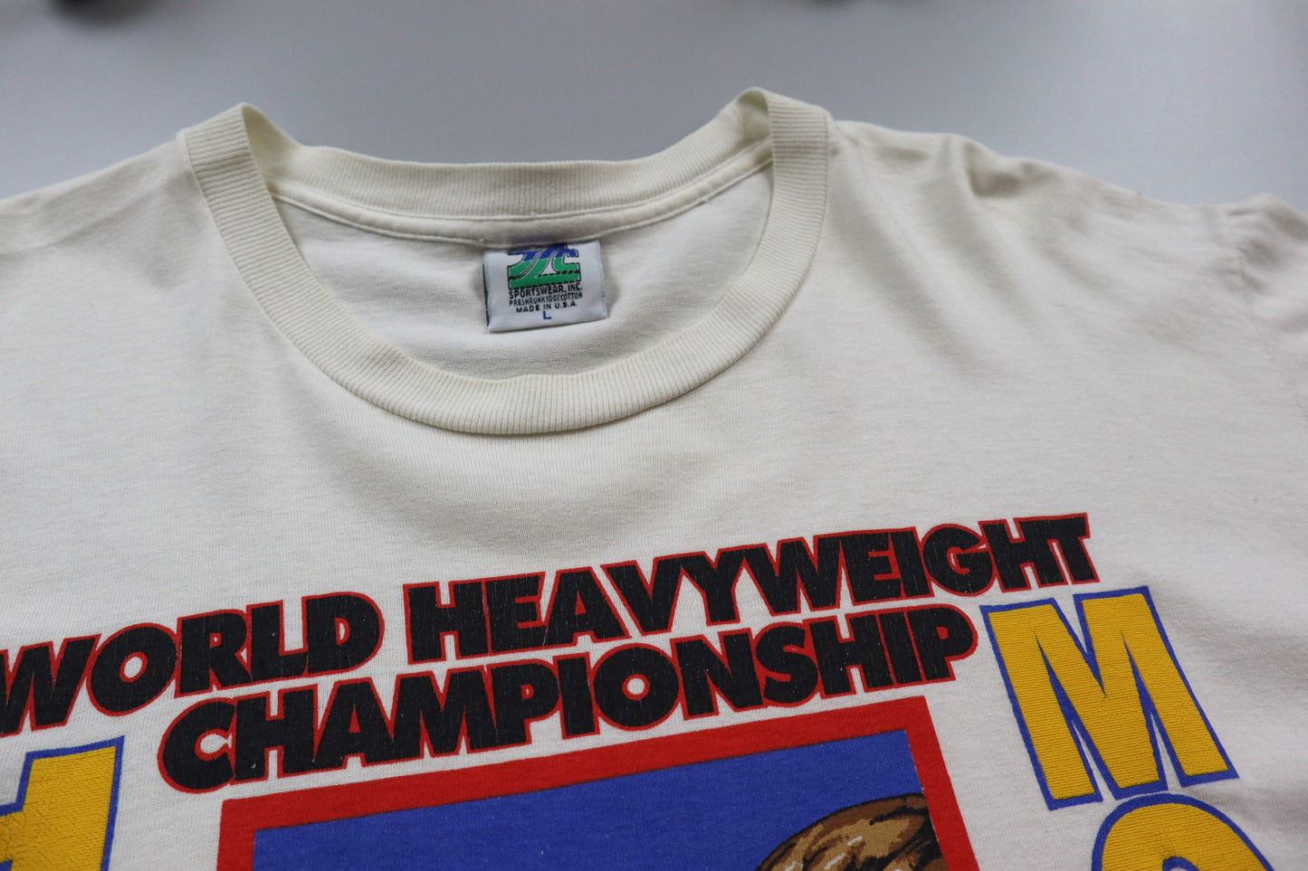 1994 Holyfield vs. Moorer “Will.Power.” T-Shirt – XL