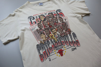 1991 Chicago Bulls “NBA World Champions” T-Shirt – L