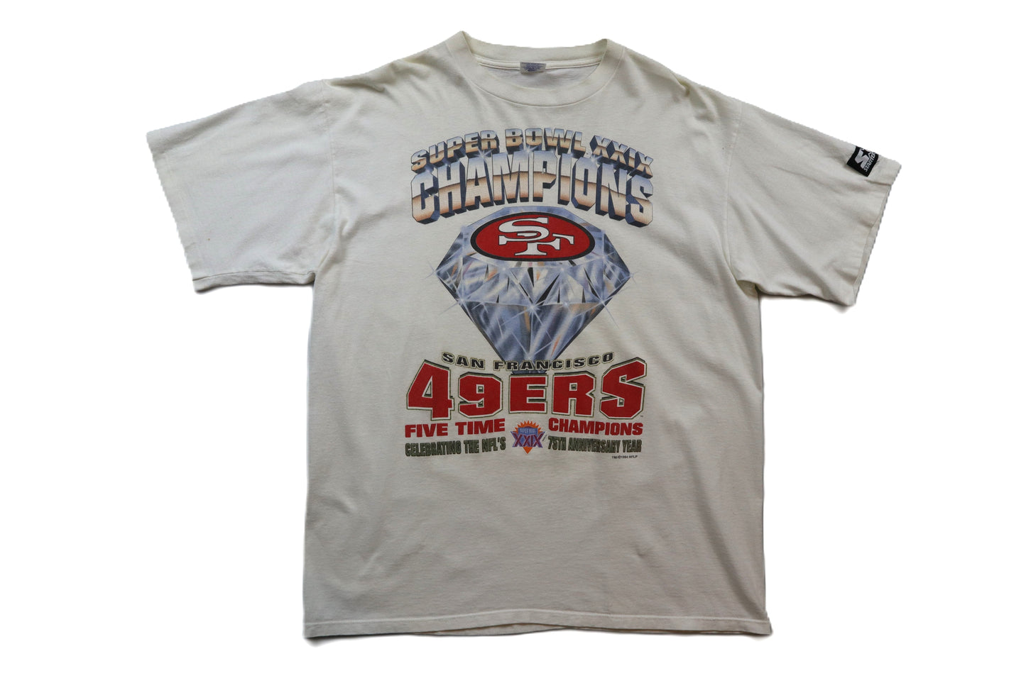 1994 Starter San Francisco 49ers “Superbowl XXIX Champions” T-Shirt – XL