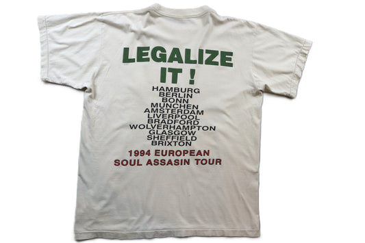Camiseta Cypress Hill “Legalize It!” Soul Assasin Euro Tour del 94 (L/XL)