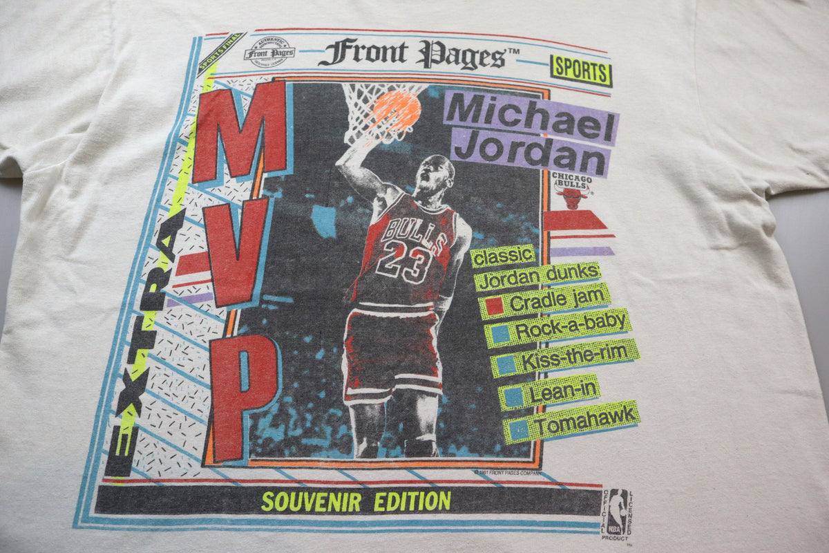 '91 Michael Jordan “MVP Souvenir Edition” T-Shirt – XL