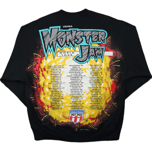 Sudadera de la "Monster Jam World Tour" de 95 Ushra (L/XL)