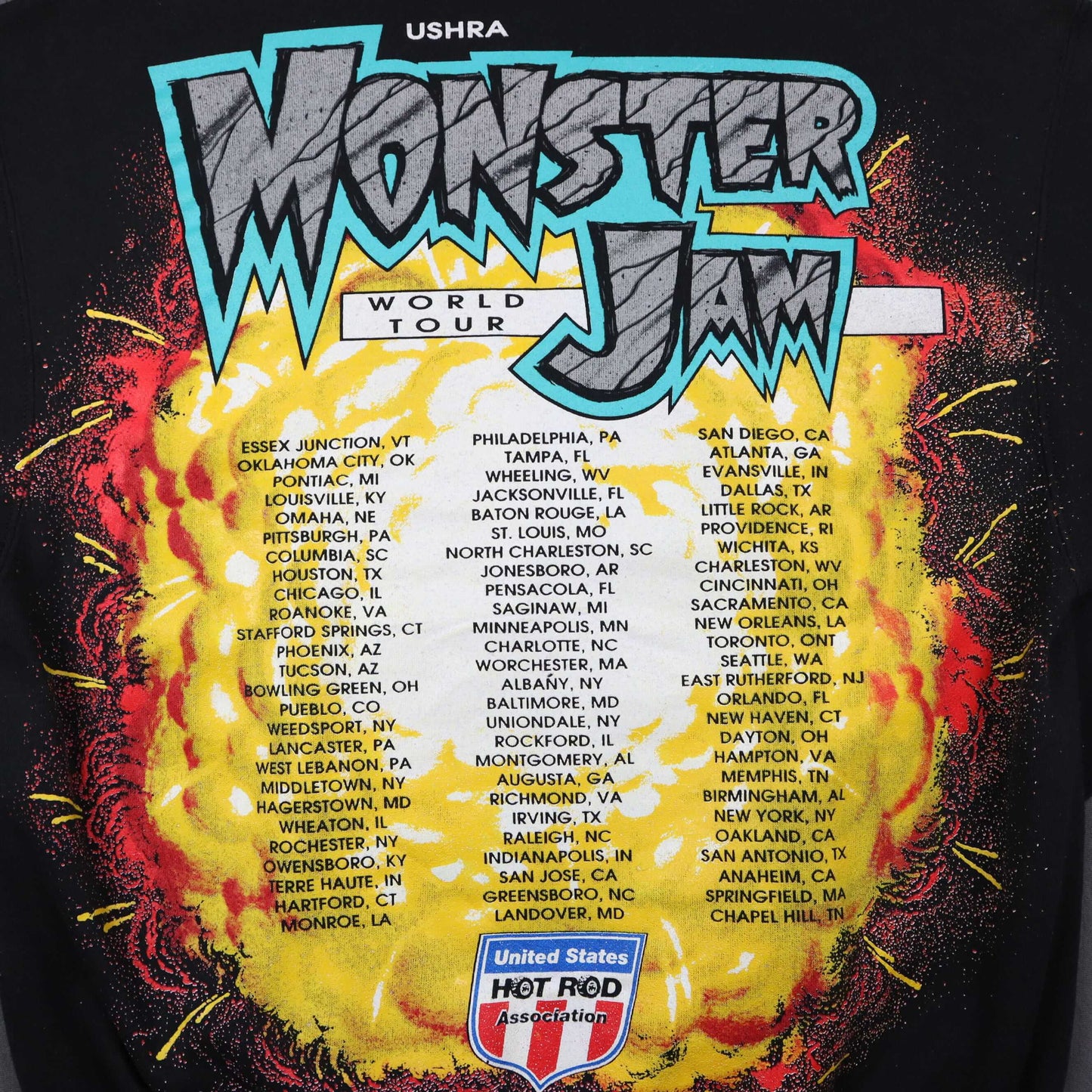 '95 Ushra "Monster Jam World Tour" Sweater (L/XL)
