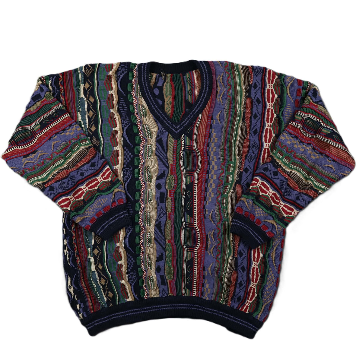 90s Coogi-style Sweater (L)
