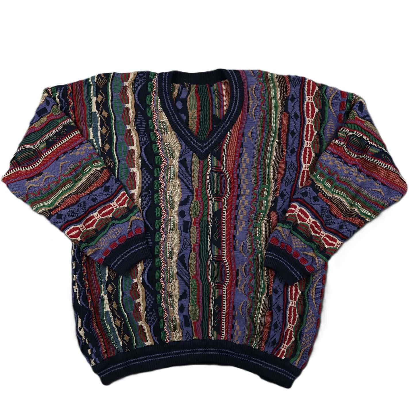 90s Coogi-style Sweater (L)