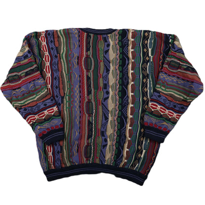 90s Coogi-style Sweater (L)