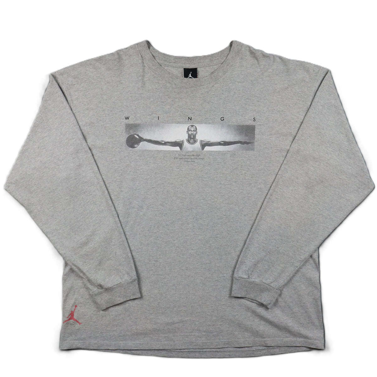 00s Jordan "Wings" LS T-Shirt (XL)