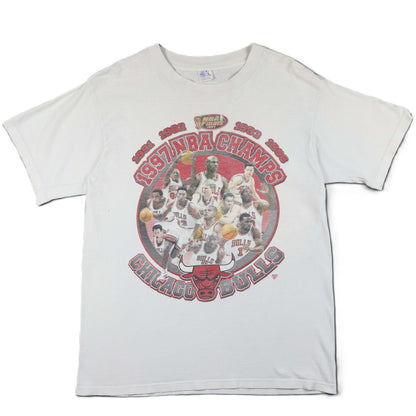 '97 Chicago Bulls " 1997 NBA Champions" Starter T-Shirt (M/L)