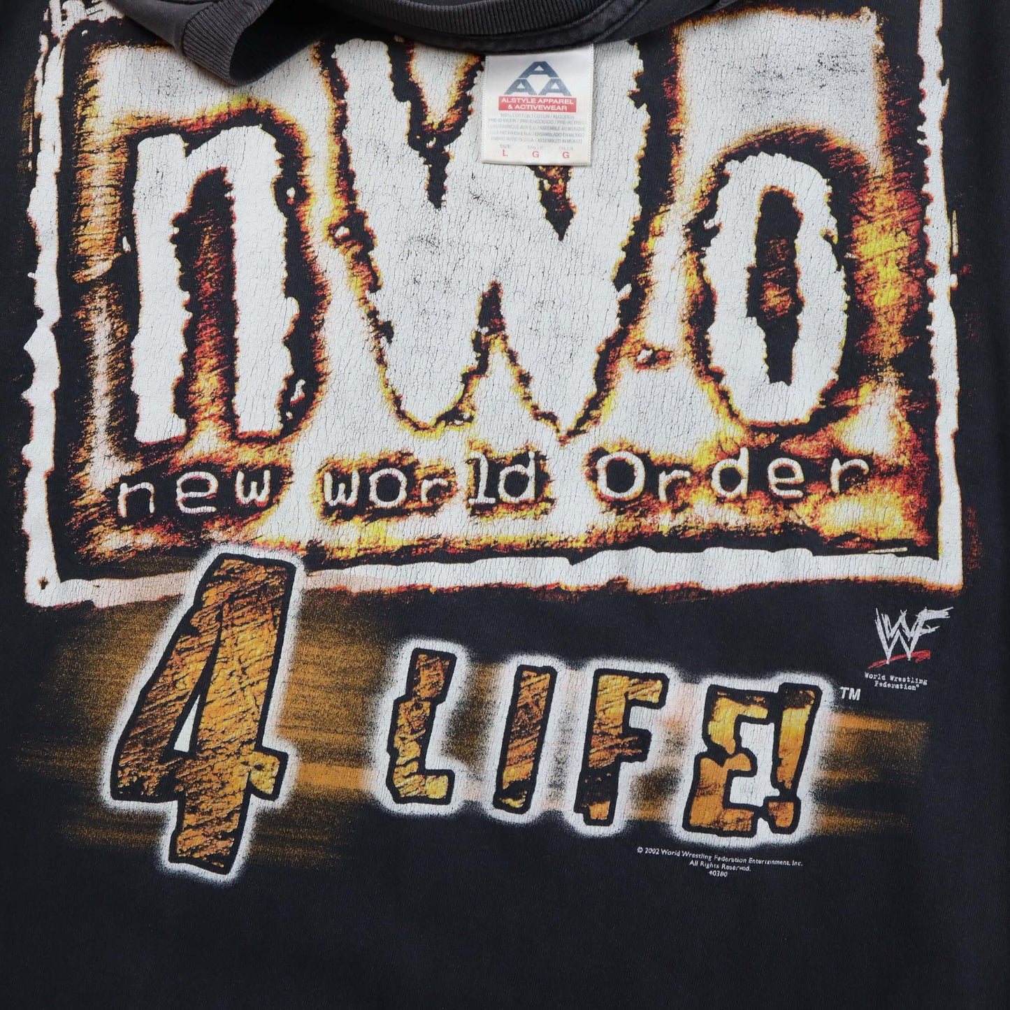 Camiseta N.W.O. "4 Life" del 02 (L)