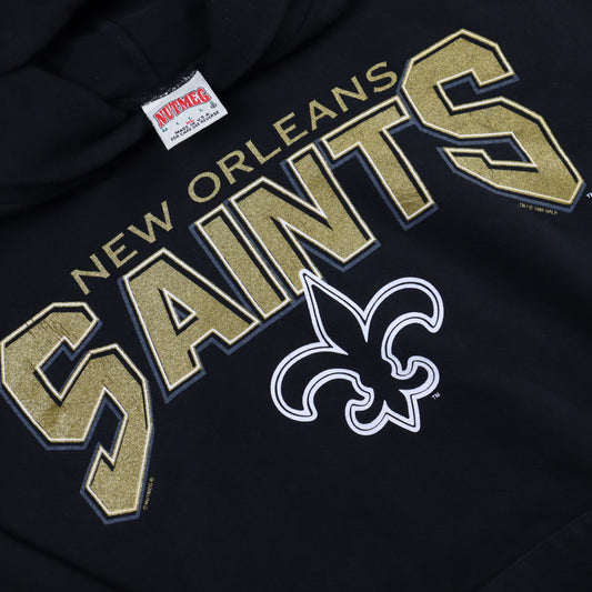 ’95 Nutmeg Mills “New Orleans Saints” Hoodie (L/XL)