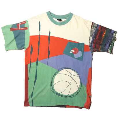 90年代 Nike チャールズ・バークレー "Hoop Heroes - Charles Barkley" ヴィンテージTシャツ (L)