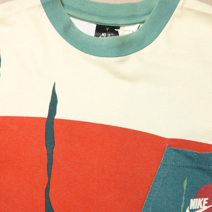 90年代 Nike チャールズ・バークレー "Hoop Heroes - Charles Barkley" ヴィンテージTシャツ (L)