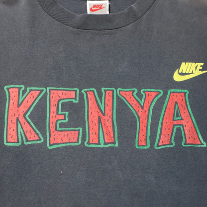 ยุค 90s Nike "Kenya" เสื้อยืดวินเทจ (L)