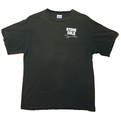 ปี 1998 WWF สโตน โคลด์ สตีฟ ออสติน "Fahrenheit 3:16" เสื้อยืดวินเทจ (L)