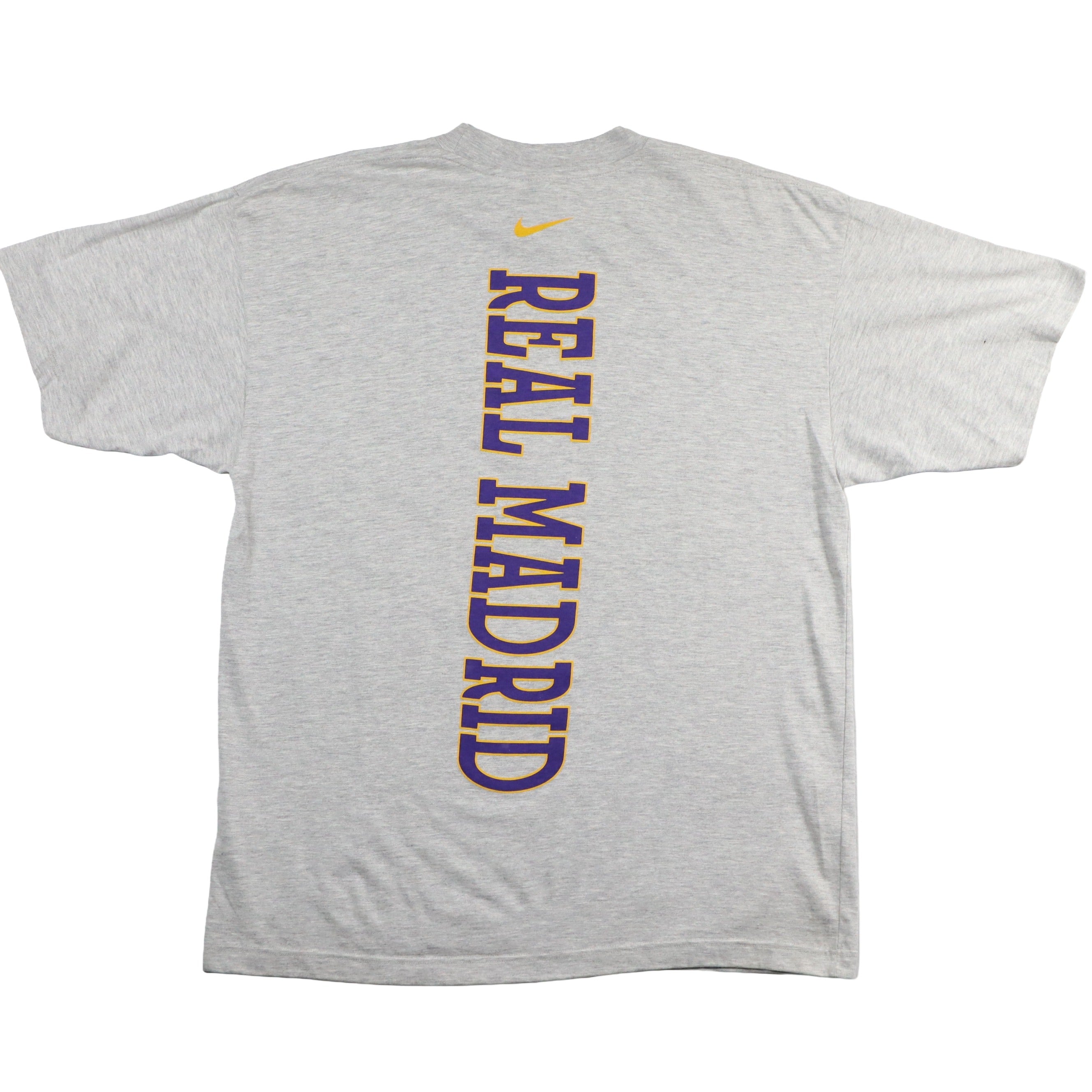 90s NIKE Real Madridシャツ 新品タグ付 archive 90s Nike Real Madrid “Just Do It” T-Shirt (XL) – Two Brothers Vintage