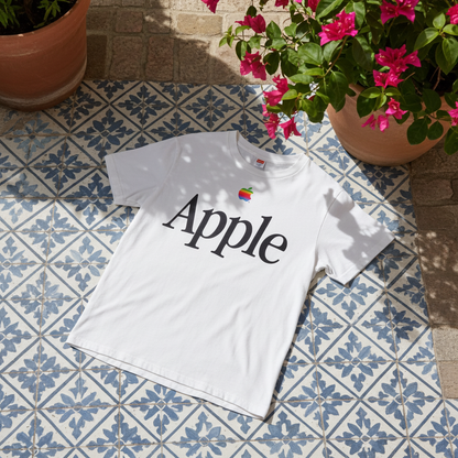 1980年代 アップル「クラシックロゴ」Tシャツ – M/L